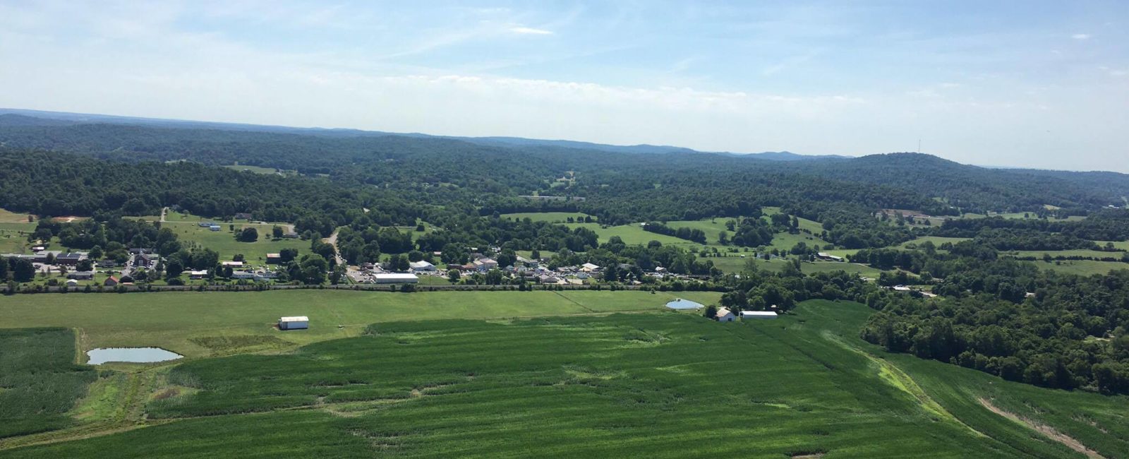 Bonnieville, aerial view